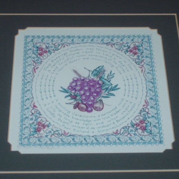 Susan Loy These Blessings matted & framed print - Picture 2 of 5
